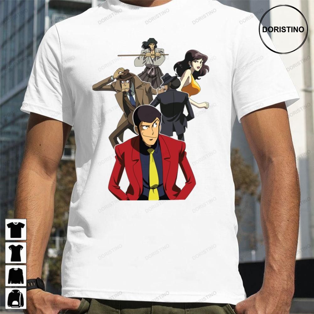 Finding Daisuke Jigen Lupin Iii Limited Edition T-shirts